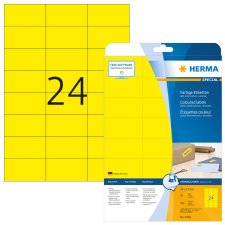 HERMA Universal Etiketten SPECIAL 70 x 37 mm gelb 480...