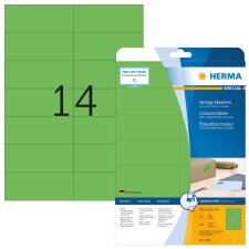 HERMA Universal Etiketten SPECIAL 105 x 42,3 mm grün...