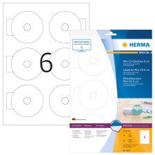 HERMA Mini CD/DVD Etiketten SPECIAL Durchmesser: 78 mm...