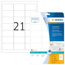 HERMA Inkjet Etiketten SPECIAL 63,5 x 38,1 mm weiß...