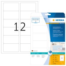 HERMA Inkjet Etiketten SPECIAL 88,9 x 46,6 mm weiß...