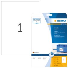 HERMA Inkjet Etiketten SPECIAL 210 x 297 mm weiß 25...