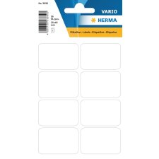 HERMA Vielzweck Etiketten 26 x 40 mm weiß 56 Etiketten