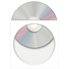 HERMA CD /DVD Papiertaschen mit Fenster 124 x 124 mm...