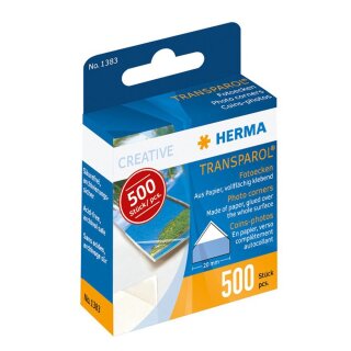 HERMA Transparol Foto Ecken Inhalt: 500 Stück