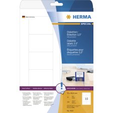 HERMA Disketten Etiketten 3,5" SPECIAL 70 x 50,8 mm...