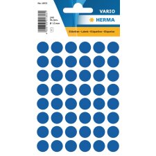 HERMA Markierungspunkte Durchmesser: 13 mm dunkelblau 240...