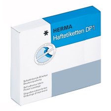 HERMA Haftetiketten DP1 32 mm Durchmesser blau 5.000...