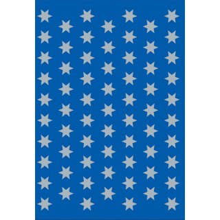 HERMA Weihnachts Sticker DECOR "Sterne" 8 mm silber 3 Blatt à 67 Sticker