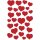 HERMA Sticker MAGIC "Rote Herzen" Stone 1 Blatt à 27 Sticker