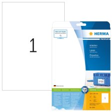 HERMA Universal Etiketten PREMIUM 210 x 297 mm weiß...