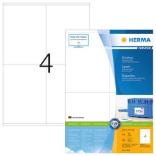 HERMA Universal Etiketten PREMIUM 105 x 144 mm weiß...