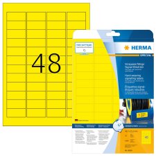HERMA Signal Etiketten SPECIAL 45,7 x 21,2 mm gelb 1.200...