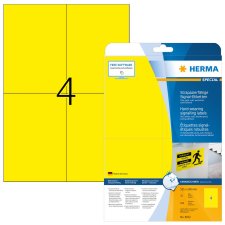 HERMA Signal Etiketten SPECIAL 105 x 148 mm gelb 100...