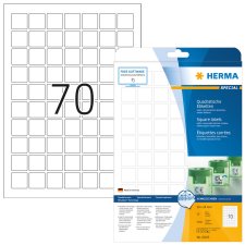 HERMA Universal Etiketten SPECIAL 24 x 24 mm weiß...