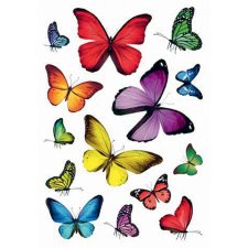 HERMA Sticker DECOR "Schmetterlingsvielfalt" 3...