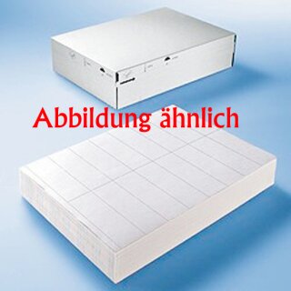 HERMA Universal Etiketten DATAPRINT 105 x 148,5 mm weiß 2.000 Etiketten