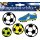 HERMA Reflektorsticker "Fußball" 1 Blatt à 5 Sticker