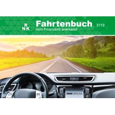 RNK Verlag Fahrtenbuch PKW DIN A6 quer 32 Blatt