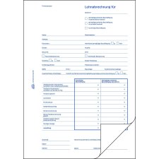 AVERY Zweckform Formularbuch "Lohnabrechnung Mini...
