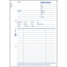 AVERY Zweckform Formularbuch "Lieferschein" DIN A5 100 Blatt