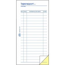 AVERY Zweckform Formularbuch "Tagesrapport" 105...
