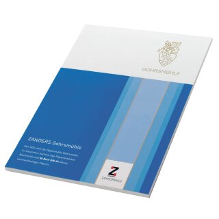 GOHRSMÜHLE Briefblock Bankpost DIN A4 100 g/qm hochweiß 50 Blatt