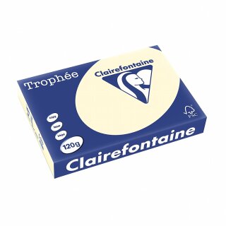Clairefontaine Multifunktionspapier Trophée A4 120 g/qm sand 250 Blatt
