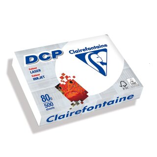 Clairefontaine Multifunktionspapier DCP DIN A4 80 g/qm weiß 500 Blatt