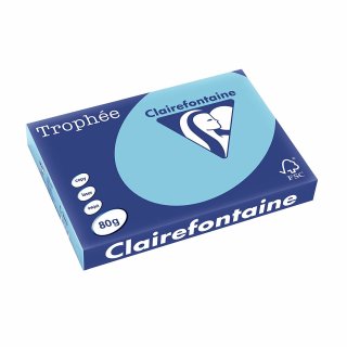 Clairalfa Multifunktionspapier Trophée A3 80 g/qm blau 500 Blatt
