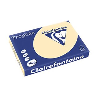 Clairalfa Multifunktionspapier Trophée A3 160 g/qm chamois 250 Blatt