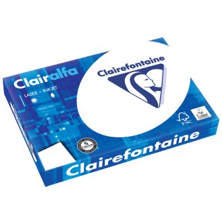 Clairalfa Multifunktionspapier DIN A3 120 g/qm extra weiß 250 Blatt