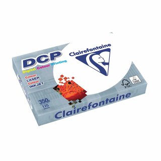 Clairalfa Multifunktionspapier DCP DIN A4 350 g/qm weiß 125 Blatt