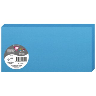 Pollen by Clairefontaine Doppelkarte DIN Lang karibik 25 Karten