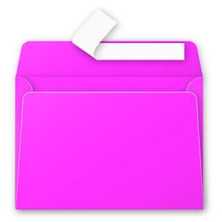 Pollen by Clairefontaine Briefumschlag C6 fuchsia 20 Briefumschläge
