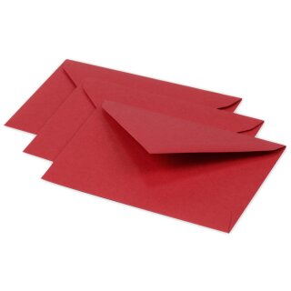 Pollen by Clairefontaine Briefumschlag Mini kirschrot 20 Briefumschläge