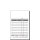 sigel Formularbuch "Kassenblock" 100 x 158 mm Blaupapier 2 x 50 Blatt