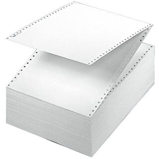 sigel DIN Computerpapier endlos 240 mm x 12" (30,48 cm) A4 2-fach 1.000 Blatt