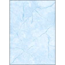 sigel Struktur Papier A4 90 g/qm Feinpapier Granit blau