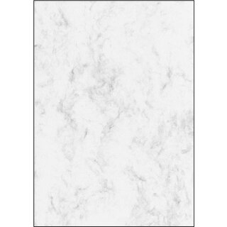 sigel Marmor Papier A4 90 g/qm Feinpapier grau 100 Blatt