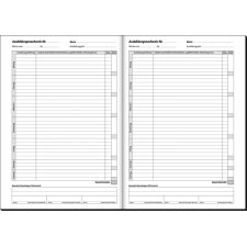 sigel Formularbuch "Ausbildungsnachweis" A4 28...
