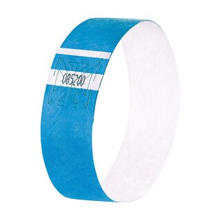 sigel Eventbänder "Super Soft" reißfest neon blau 120 Bänder