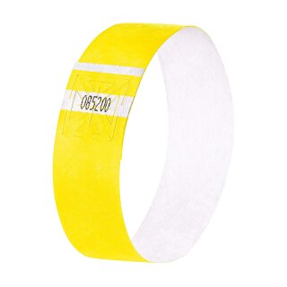 sigel Eventbänder "Super Soft" reißfest neon gelb 120 Bänder
