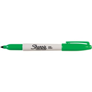 Sharpie Permanent Marker FINE Strichstärke: ca. 1,0 mm grün