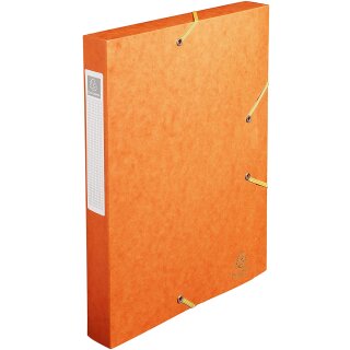 EXACOMPTA Sammelbox Cartobox DIN A4 40 mm orange