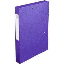 EXACOMPTA Sammelbox Cartobox DIN A4 40 mm violett