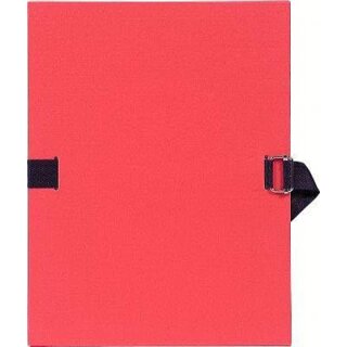 EXACOMPTA Dokumentenmappe DIN A4 Karton rot