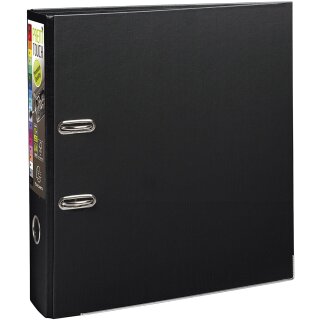 EXACOMPTA PP Ordner Premium DIN A4 80 mm schwarz