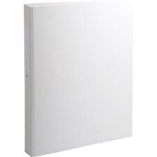 EXACOMPTA Ringbuch PP 2-Ring Mechanik DIN A4 weiß