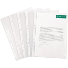 EXACOMPTA Prospekthülle DIN A4 PP fein genarbt 100...